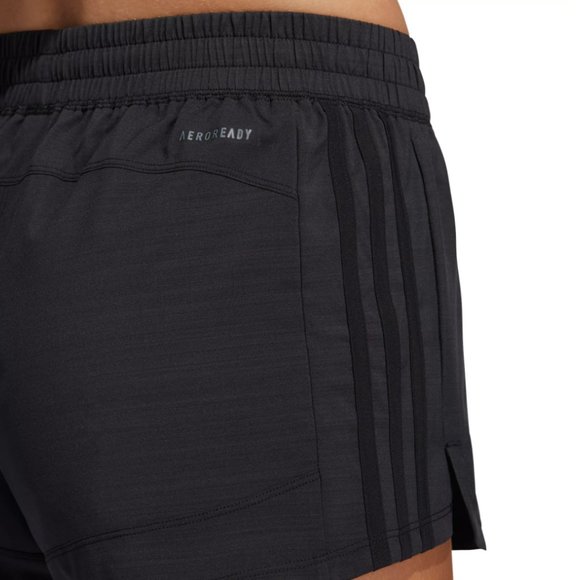 adidas Women's 3-Stripes Pacer Woven Shorts, Size Large - Picture 3 of 6
